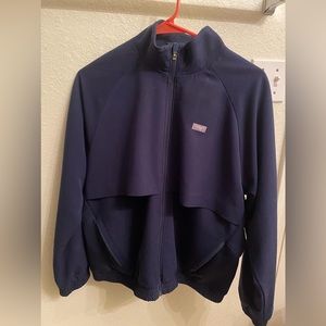 Navy Blue Figs Women's Scrub Jacket